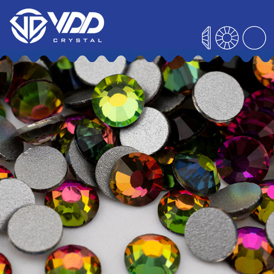 VDD 039 Vitrail Medium Non-hotfix Rhinestones High Quality Glass Crystal Flatback Strass Stones YZ-039