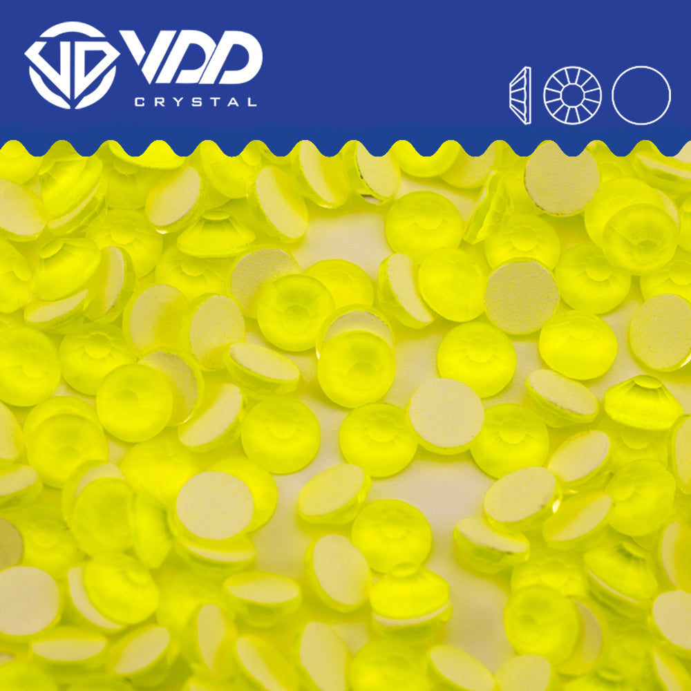 VDD 285 M Citrine Non-hotfix Rhinestones High Quality Glass Crystal Flatback Strass Stones YZ-285