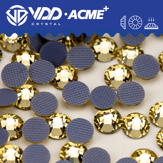 VDD 004 Jonquil ACME+ Hot-Fix Rhinestones High Quality AAAAA Glass Crystal Flatback Strass Stones ACME-004