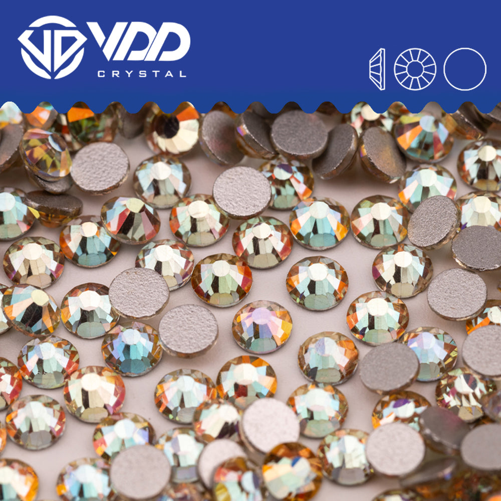 VDD 350 Magma-Moon Non-hotfix Rhinestones High Quality Glass Crystal Flatback Strass Stones YZ-350