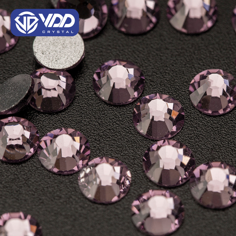 Vdd Rhinestone VDD 032 Light Amethyst Non-hotfix Rhinestones High Quality Glass Cryst ...