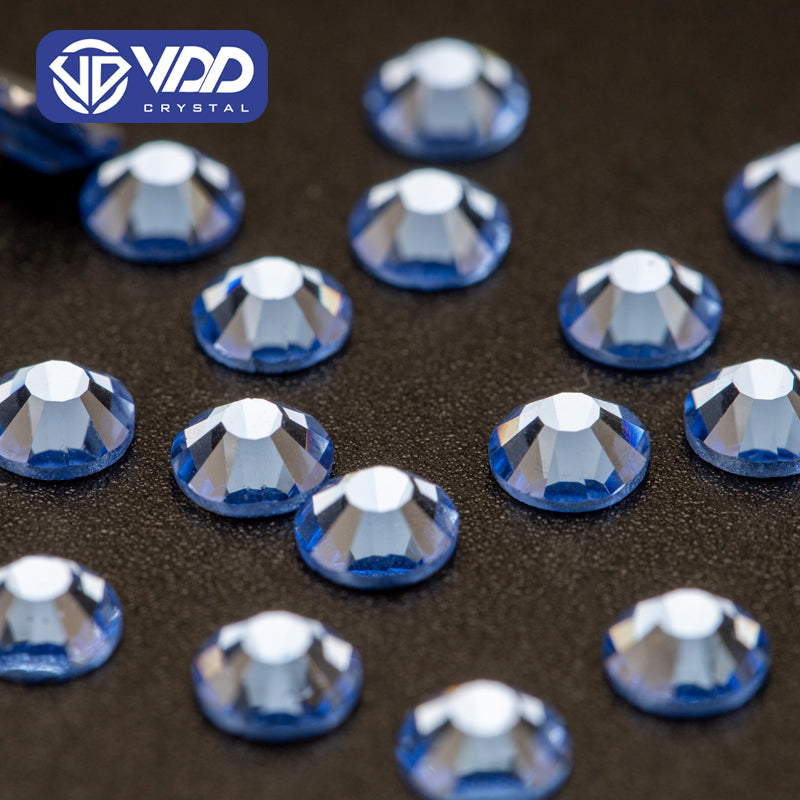Vdd Rhinestone VDD 028 Light Sapphire Non-hotfix Rhinestones High Quality Glass Cryst ...