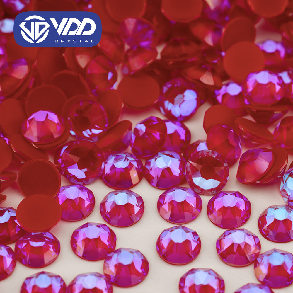 VDD 365 NOS-Ruby  SS16-SS30 High Quality AAAAA 2088 8 Big 8 Small Rhinestone Flatback Glitter Stone Crafts Nail Art Accessories