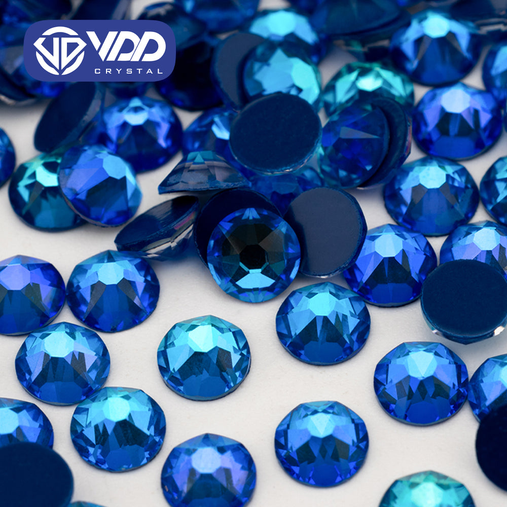 VDD 362 NOS-Cobalt SS16-SS30 High Quality AAAAA 2088 8 Big 8 Small Rhinestone Flatback Glitter Stone Crafts Nail Art Accessories