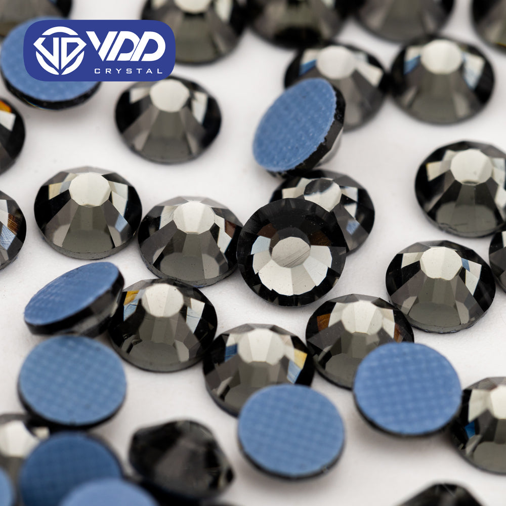 VDD 003 Black Diamond Ocean Series High Quality  Hot-Fix Glass Crystal Rhinestones Flatback Strass Stones