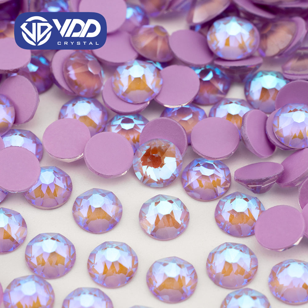 VDD 366 NOS-Lavender SS16-SS30 High Quality AAAAA 2088 8 Big 8 Small Rhinestone Flatback Glitter Stone Crafts Nail Art Accessories